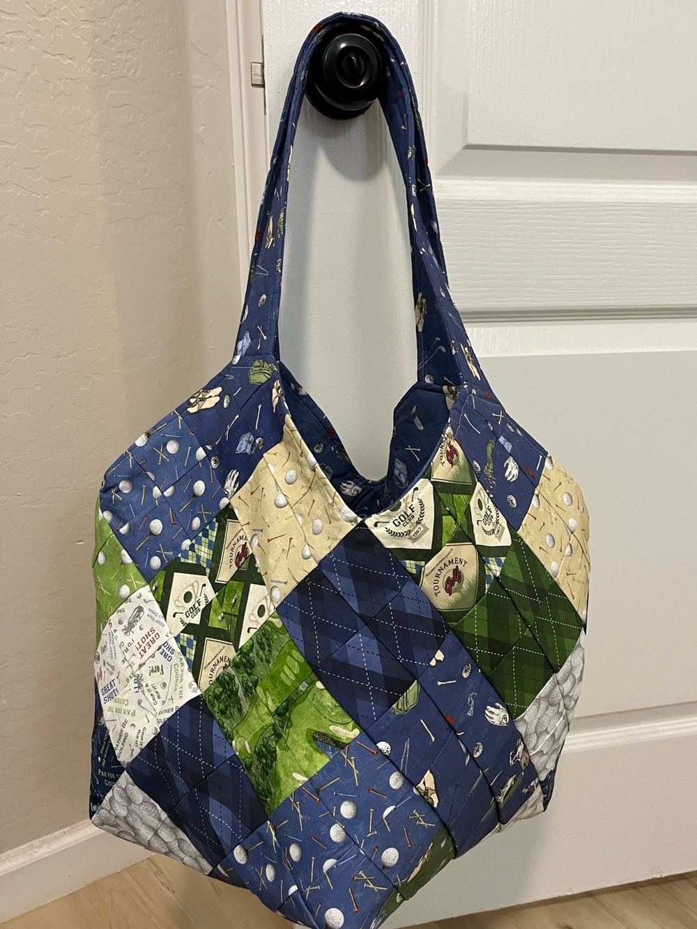 Golf Sports Mondo Bag. New. Tote Quilted
